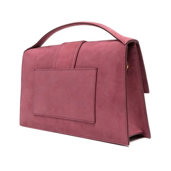 Jacquemus Le Bambinou Grand Burgundy Suede Authentic w/ Tag - Picture 3 of 17